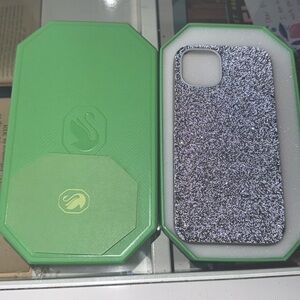 iPhone 13 Swarovski case (Silver)